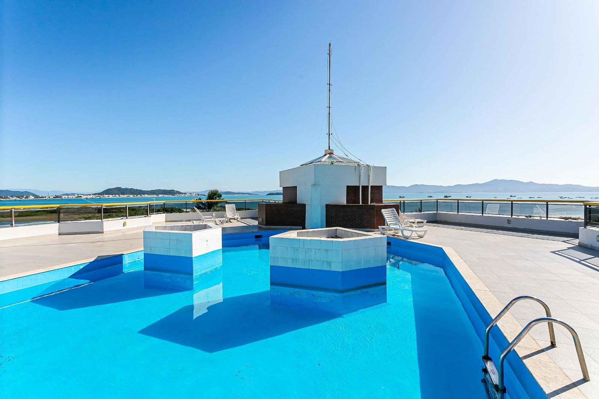 Apto Com Varanda E Vista Mar Em Floripa | Gvm133 Florianópolis 외부 사진